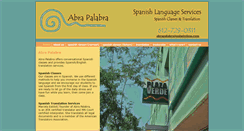 Desktop Screenshot of abrapalabra.us