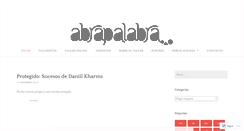 Desktop Screenshot of abrapalabra.org