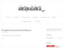 Tablet Screenshot of abrapalabra.org